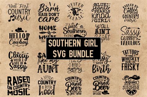 Download Southern Girl Bundle Commercial Use