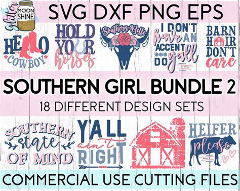 Download Southern Girl Bundle Files DXF Files