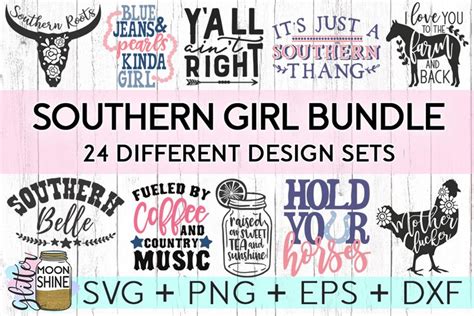 Download Southern Girl Bundle Files Free PSD Mockups