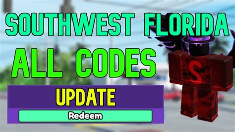 Southwest Florida Codes For July 2023 - Roblox