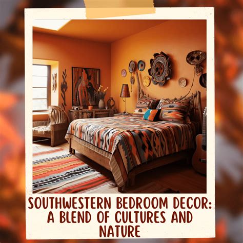 Southwest decor bedroom with authentic architectural influences