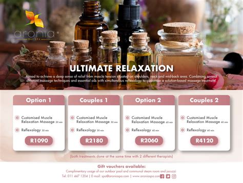 Spa Package Options