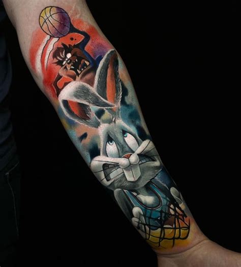 Space Jam Tattoo