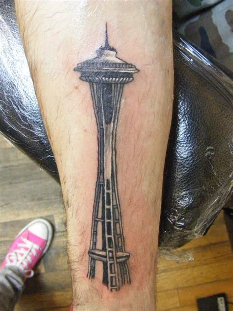 Space Needle Tattoo