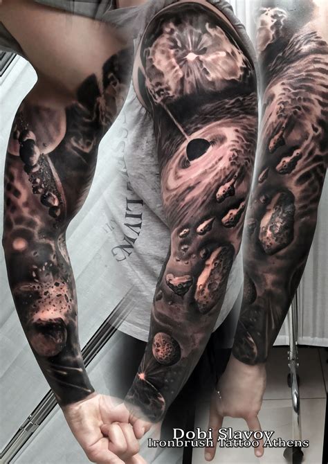 Space Sleeve Tattoo