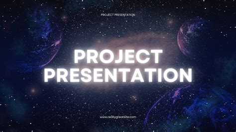 Space Slideshow Template