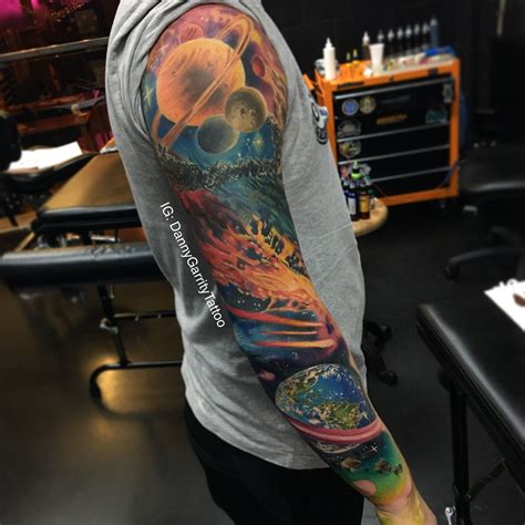 Space Sleeve by Sean Ambrose at Arrows & Embers in Concord