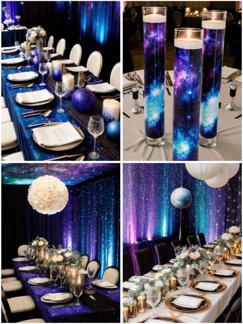 Space-Themed Wedding