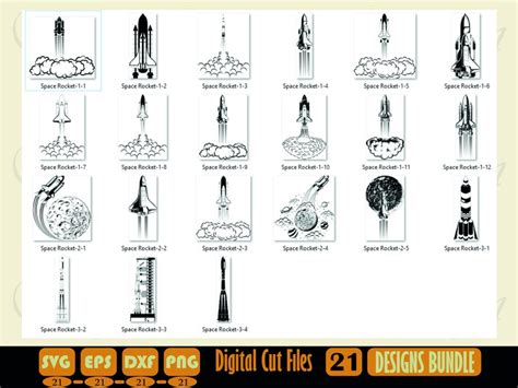 Download Spacecraft Bundle, Rocketship Images