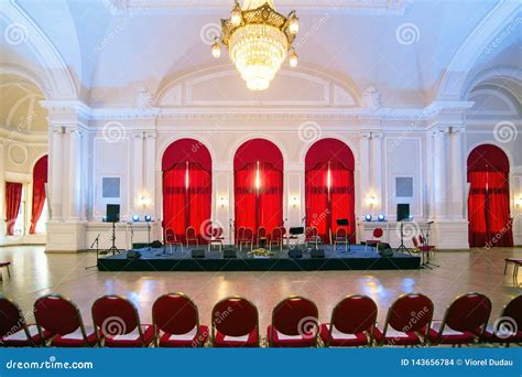Spacious concert ballroom