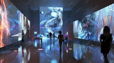 Spacious for interactive exhibits