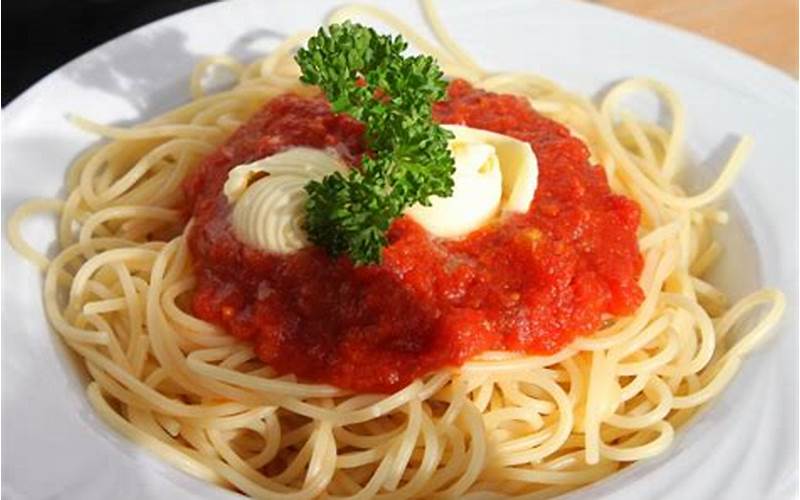 Spaghetti Mozarella