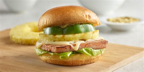 Spam Burger Recipe