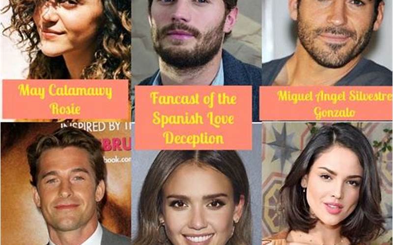 Spanish Love Deception Characters
