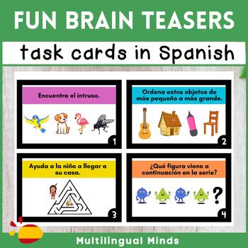 Spanish Brain Teasers