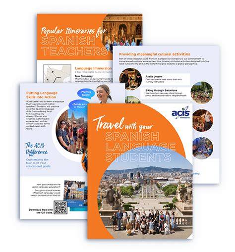 Spanish Brochure Template