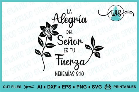 Revamp Your Designs with Inspiring Spanish Scripture & Quotes - Enhance Your Craft with Our Stunning Spanish Quotes SVG Collection
