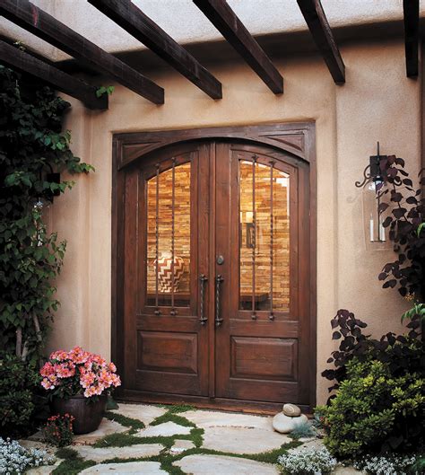 Spanish Style Double Front Doors