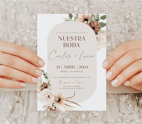 Captivating Spanish Wedding Invitations to Add a Touch of Romance to Your Big Day