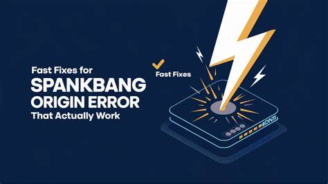 SpankBangにアクセスできないエラー画面のイメージ
