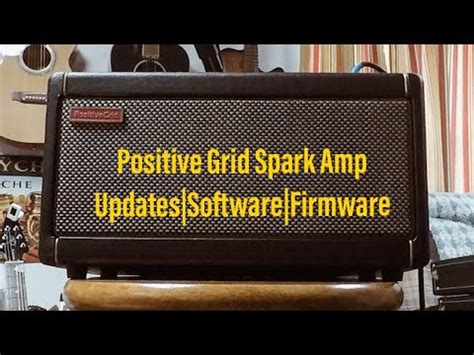Spark Amp Firmware Update