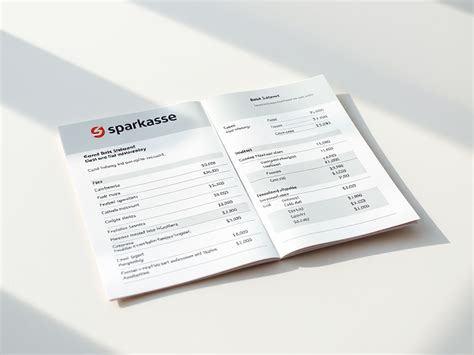 Sparkasse Entgeltabrechnung