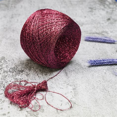 Sparkly Crochet Yarn