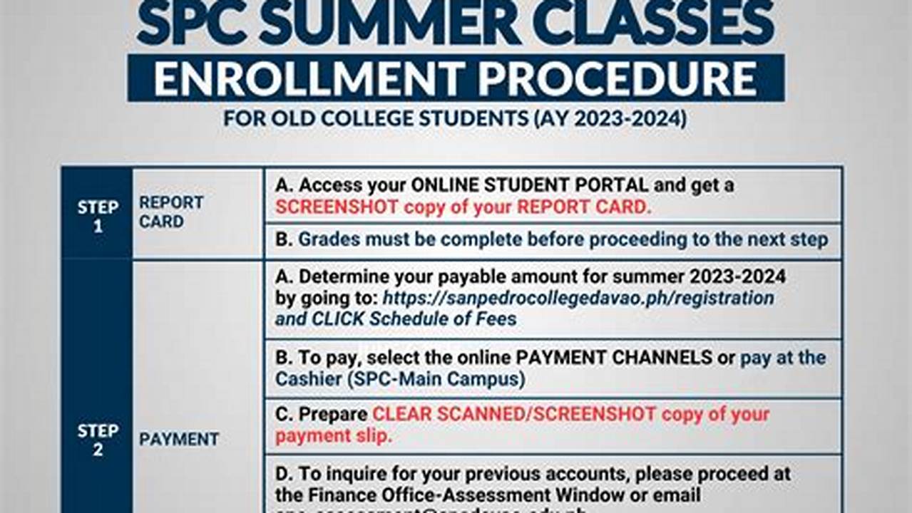 Spc Summer Classes 2024