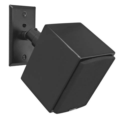Pinpoint Mounts Universal Speaker Wall Ceiling Mount with Electrical Box Installation Adapter