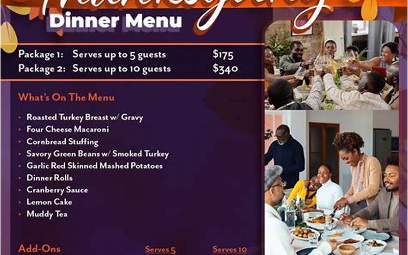 Special Dining Packages