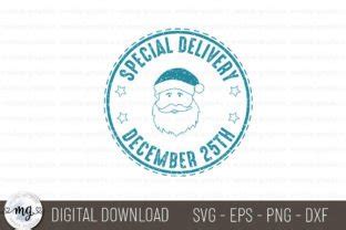 Download Special Delivery Open Only on December 25... SVG File - SVG Design Creativefabrica For Crafts
