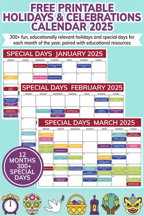 Special Events and Activities Calendar