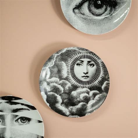 Special Fornasetti Plates for Valentines Day