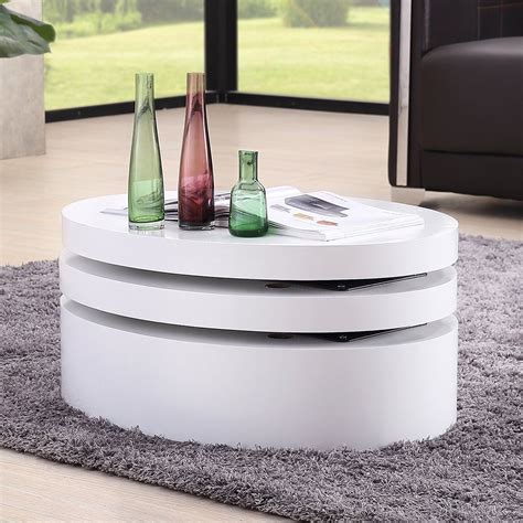 Special Modern White Round Coffee Tables