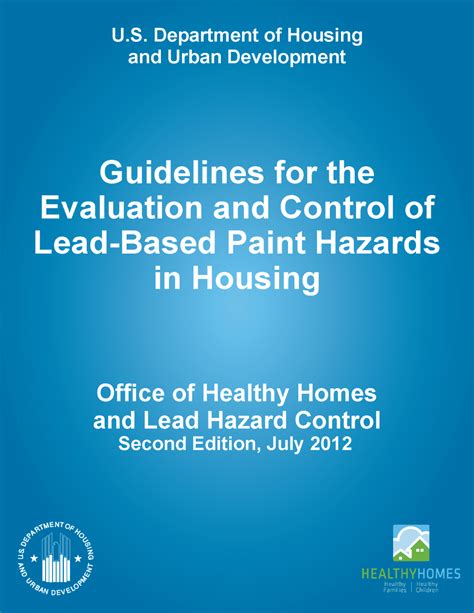 Specific HUD Lead Based Paint Guidelines for Different Programs