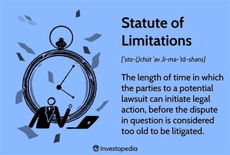 Specific Statutes of Limitations