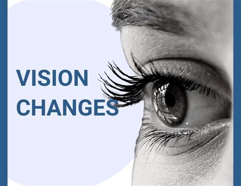 Specific Vision Changes