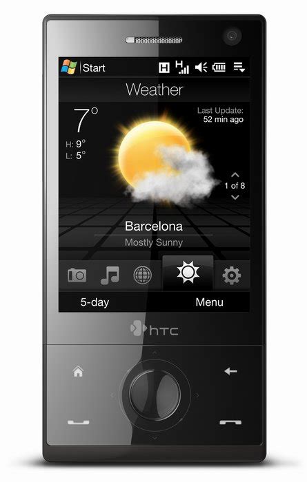Specifications of HTC Touch Diamond P3700