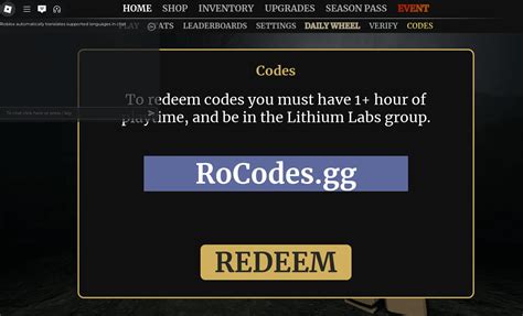Specter Codes Roblox