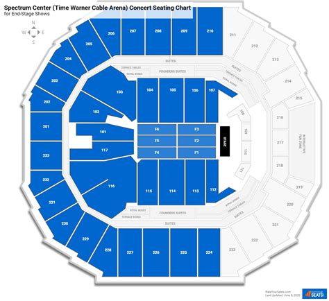 Spectrum Center Seating Chart Concert