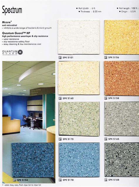 Spectrum Collection Premium Vinyl Flooring