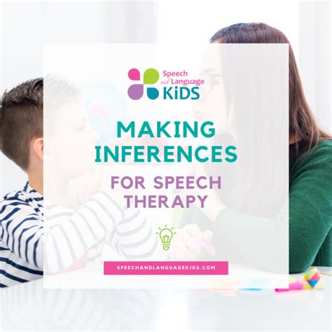 Speech And Language Goals For Inferencing