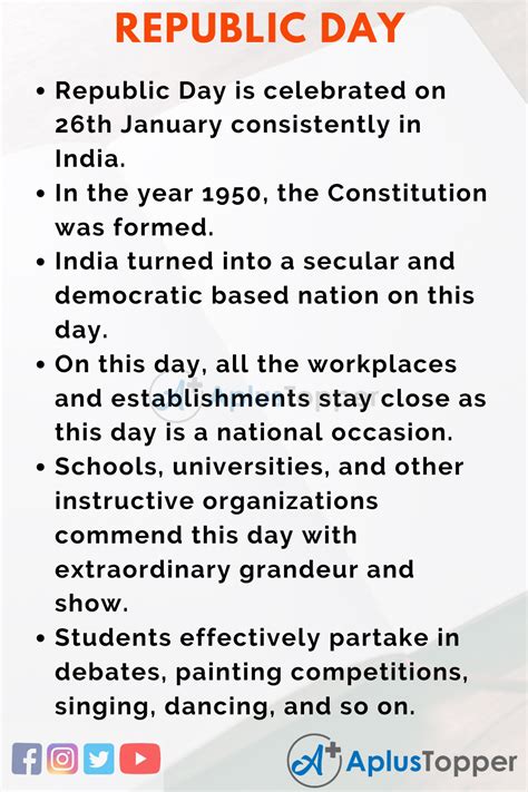 Speech For Republic Day In English