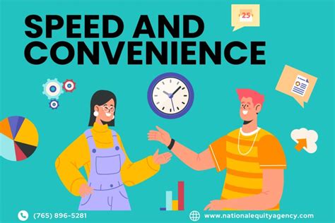 Speed and Convenience