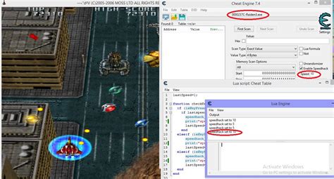 Speed hack Script in Lua - FearLess Cheat Engine