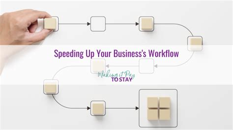 Speeding Up Your Workflow