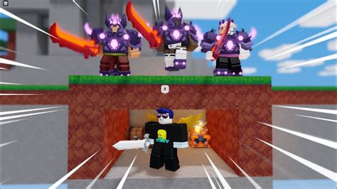 Speedrunner VS 3 Hunters in Roblox Bedwars.. - YouTube