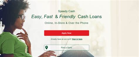 Speedy Cash Online Payment