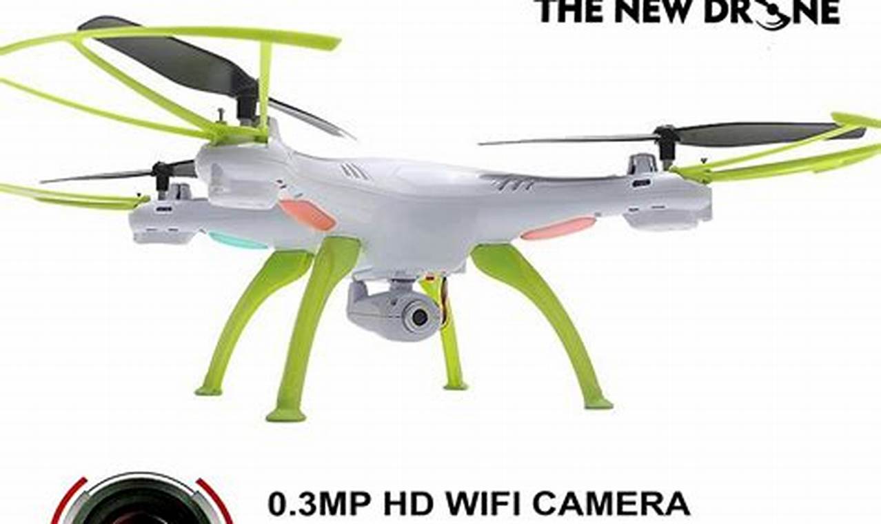 Spesifikasi drone syma x5hw