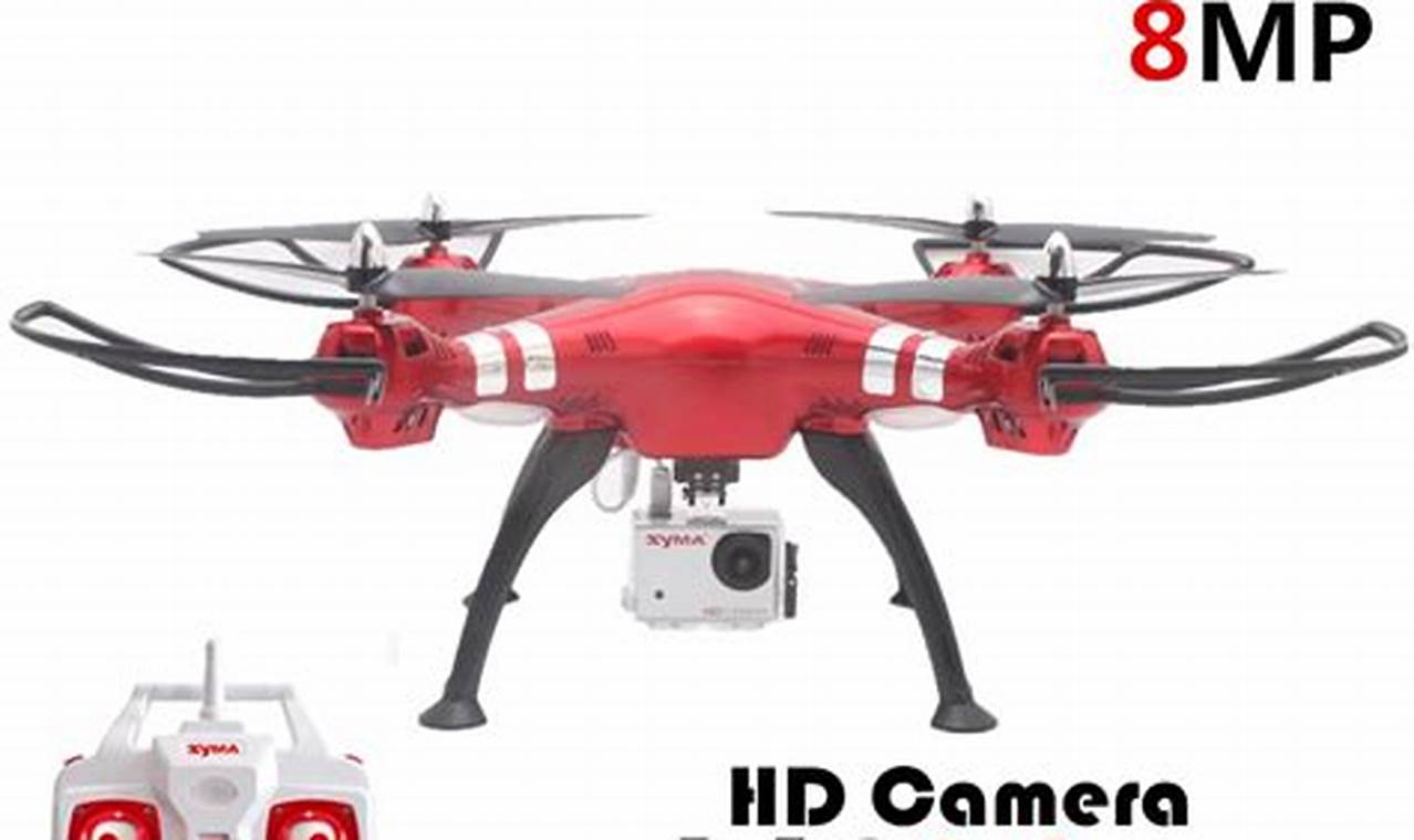 Spesifikasi drone syma x8hg